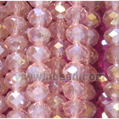 chinese crystal bead, faceted rondelle