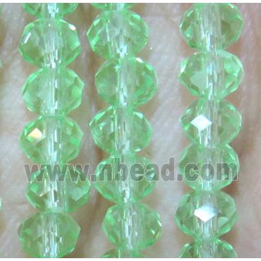 chinese crystal bead, faceted rondelle