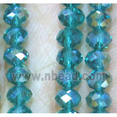 chinese crystal bead, faceted rondelle