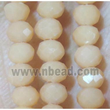 chinese crystal bead, faceted rondelle