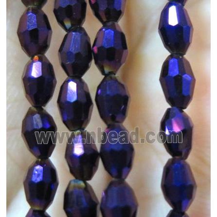 Chinese Crystal Beads, faceted oval