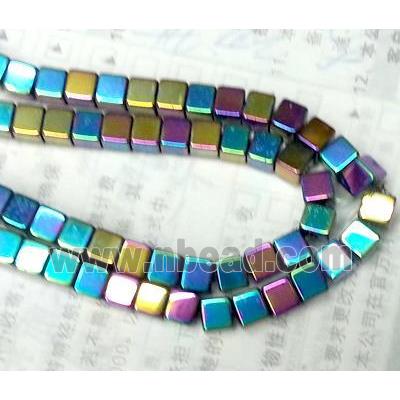 Hematite bead, no-Magnetic, colorful plated