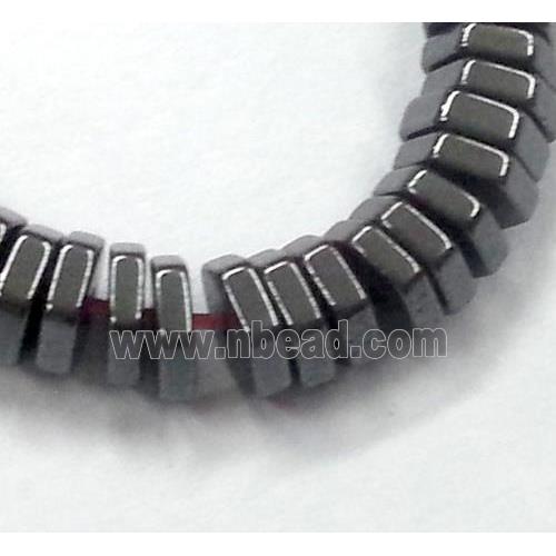 Hematite beads, no-Magnetic, hexagon