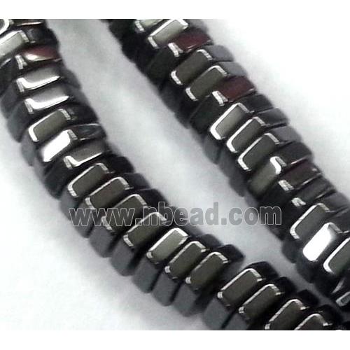 Hematite beads, no-Magnetic, hexagon