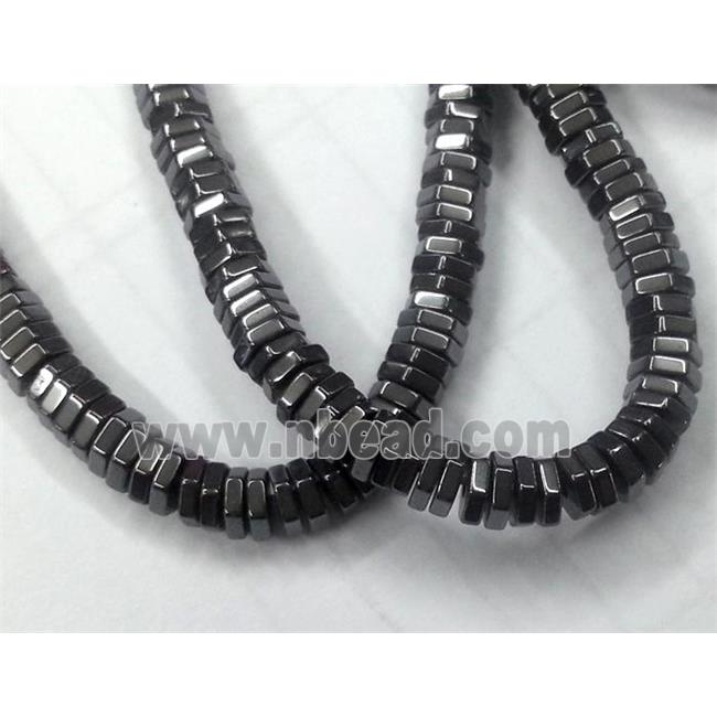 Hematite beads, no-Magnetic, hexagon