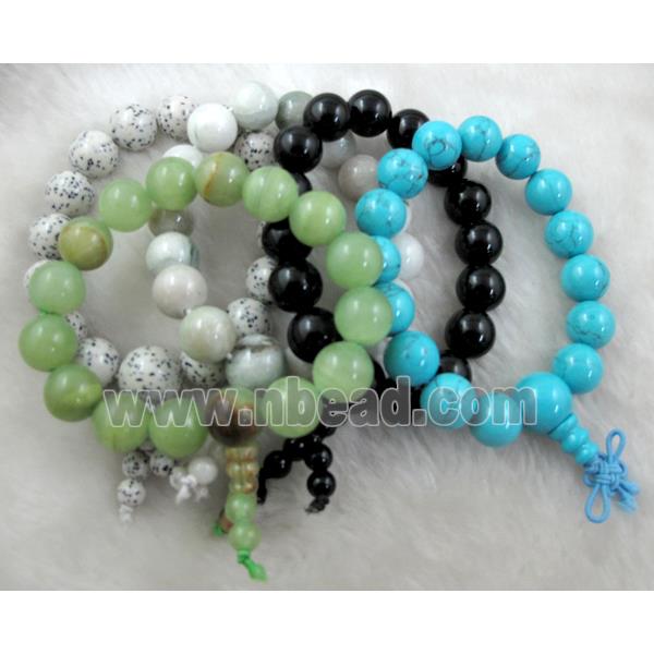 Jade Bracelet, stretch, mixed