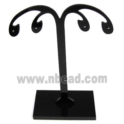 Black Jewelry Earring Display Carrier