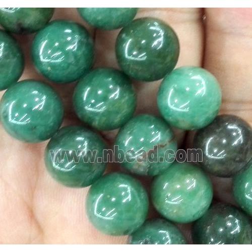 round green African Jade Beads