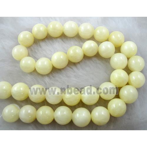 Round Jade gemstone, dye, stabile