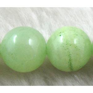 Round Jade gemstone, dye, stabile