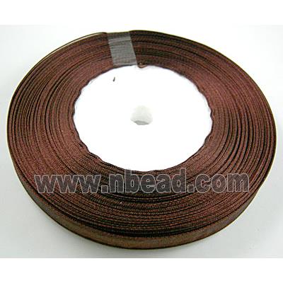 Organza Ribbon Cord, coffee