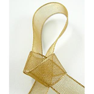 Organza Ribbon Cord, topaz