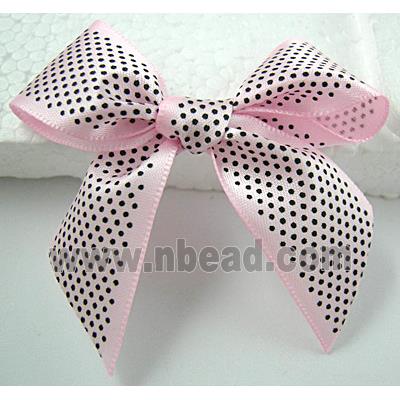 bowknot, Ribbon butterfly flower, pink