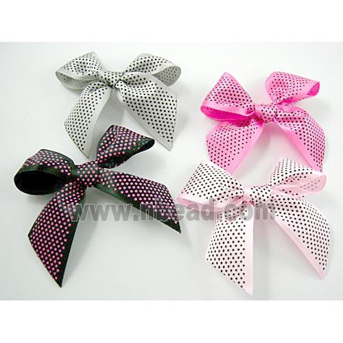 bowknot, Ribbon butterfly flower, mix