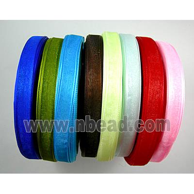 organza cord, mixed color