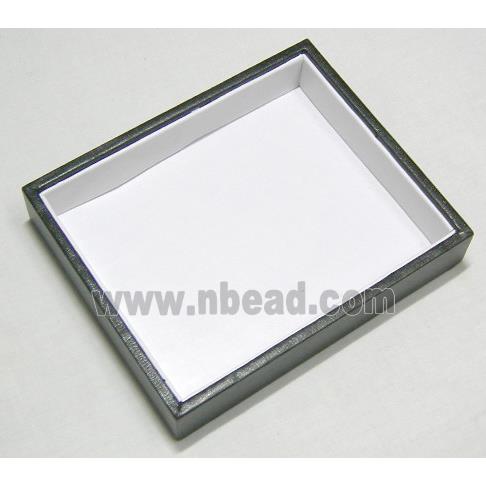 White wooden Beading Mat Tray