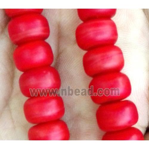 matte lampwork bead, heshi