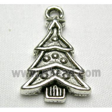 Tibetan Silver Christmas Tree non-nickel