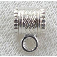 Silver plated Bails, Tibetan Silver Hanger Non-Nickel