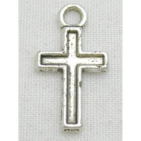 Tibetan Silver Latin Crosses Non-Nickel