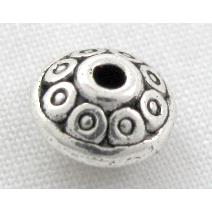 Flying Saucer Charms, Tibetan Silver spacer Non-Nickel