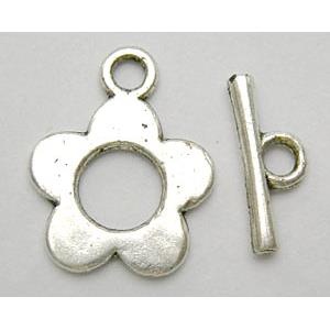 Tibetan Silver Toggle Clasps Non-Nickel