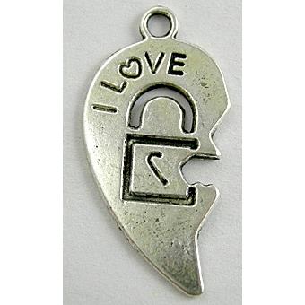 Tibetan Silver pendant Bead Non-Nickel