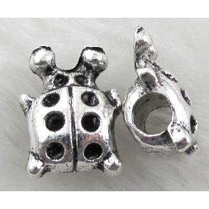 Beetle, Tibetan Silver Spacer Non-Nickel