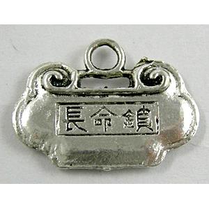 Tibetan Silver pendant Bead Non-Nickel