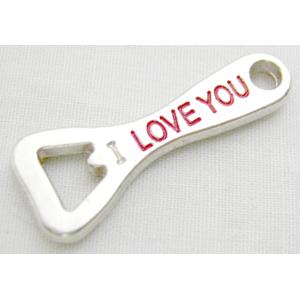 Tibetan Silver "i lover you" Non-Nickel