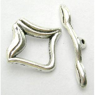 Tibetan Silver Toggle Clasps Non-Nickel