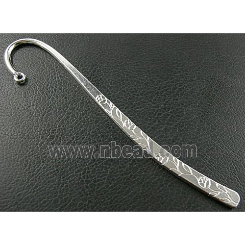 Silver Plated Bookmarks, Tibetan Silver Non-Nickel