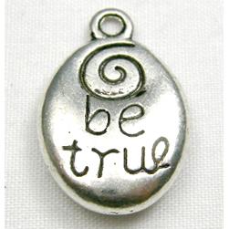 Tibetan Silver Charms Non-Nickel