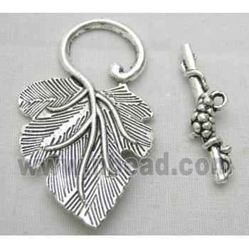 Tibetan Silver Toggle Clasps Non-Nickel