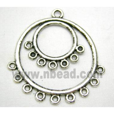 Tibetan Silver Pendant Non-Nickel