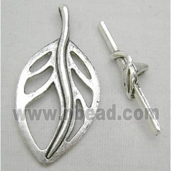 Tibetan Silver Toggle Clasps Non-Nickel