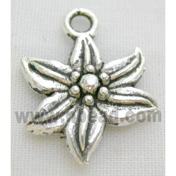 Tibetan Silver Flower Non-Nickel