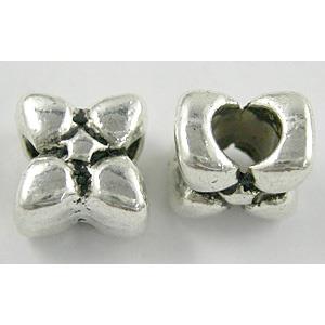 Tibetan Silver spacer Bead Non-Nickel