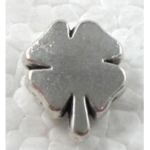 four-leaf clover, Tibetan Silver Non-Nickel