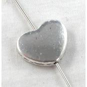 Tibetan Silver Heart Spacer Non-Nickel