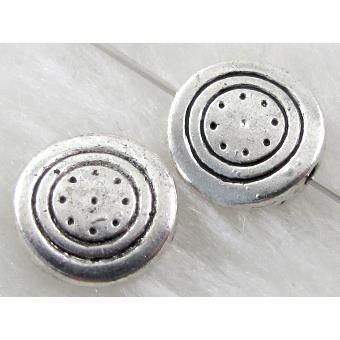 Tibetan Silver Target Spacers Non-Nickel