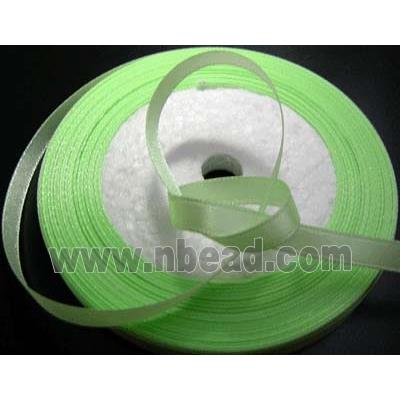 light green Satin Ribbon