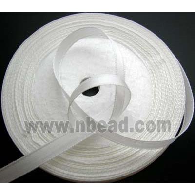 Silver Satin Ribbon cord