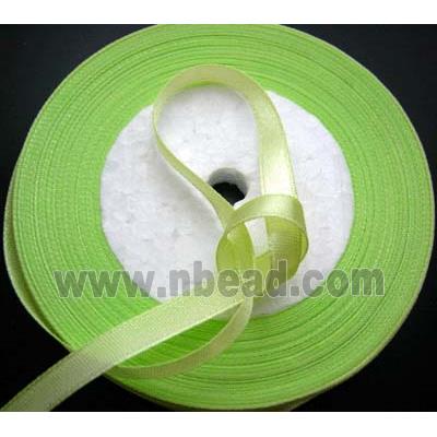 Satin Ribbon, olive