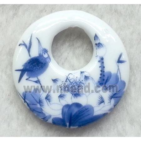 Porcelain Gogo pendant