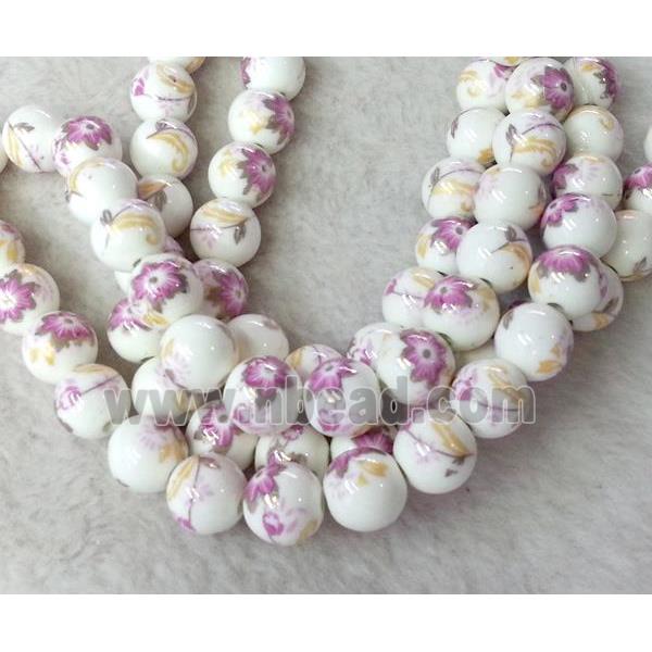 round Porcelain beads