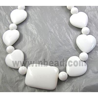 White Porcelain necklace