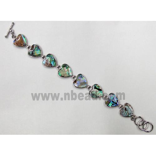 Paua Abalone shell bracelet, mxied