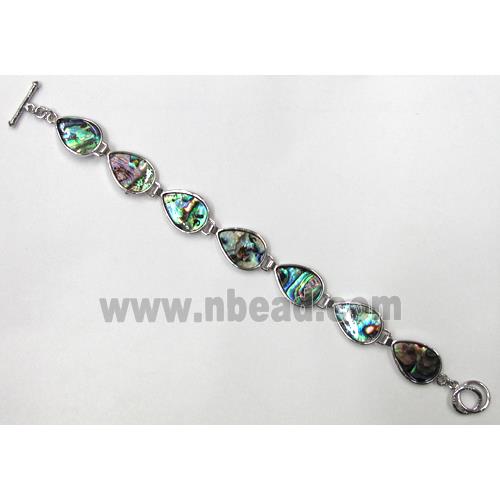 Paua Abalone shell bracelet, mxied