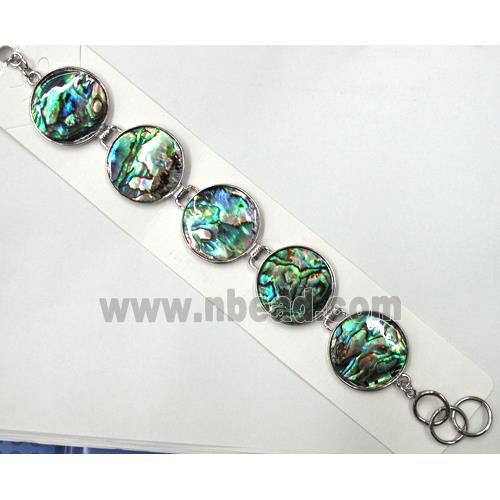 Paua Abalone shell bracelet, mxied